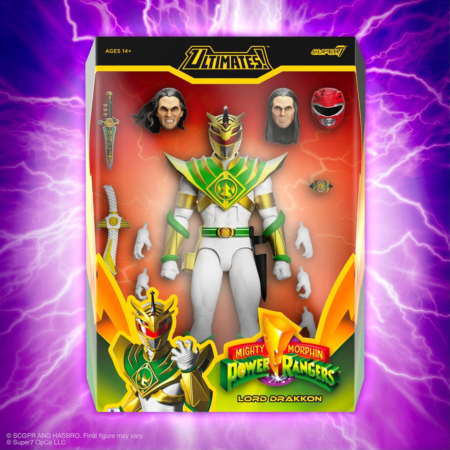 Super7 ULTIMATES! Mighty Morphin Power Rangers Lord Drakkon