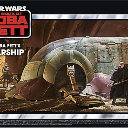 STAR WARS The Vintage Collection Boba Fett’s Starship Toy 3.75-Inch-Scale The Book of Boba Fett Vehicle