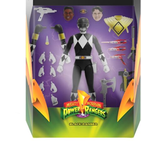 Super7 ULTIMATES! Mighty Morphin Power Rangers Black Ranger
