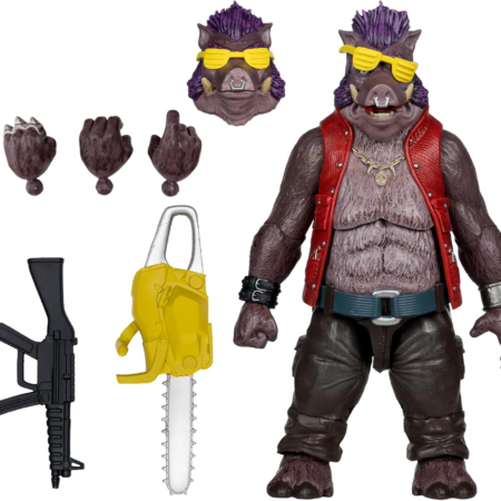McFarlane Toys- Teenage Mutant Ninja Turtles (Page Punchers) Bebop 5in Action Figure with Comic