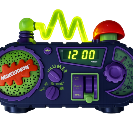 Nickelodeon 1995 Time Blaster “Rise & Slime” Alarm Clock Radio
