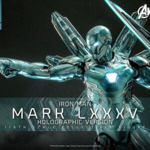 Hot Toys Iron Man Mark LXXXV Holographic Movie Masterpiece Diecast