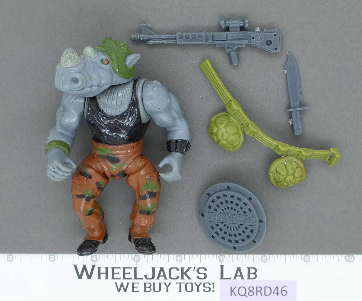 Vintage Toy Spotlight: 1991 TMNT Rocksteady by Playmates Toys